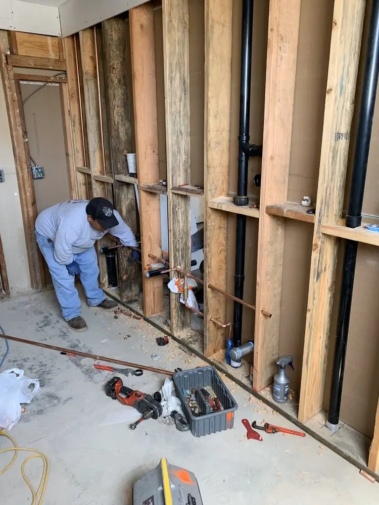 Commercial rough-in plumbing for Water Heater Replacement in Downtown Chester